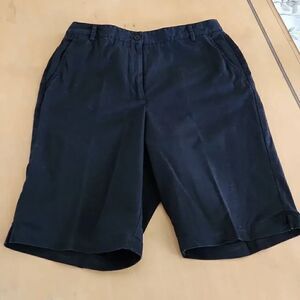 Appleseed's black bermuda shorts women's size 12